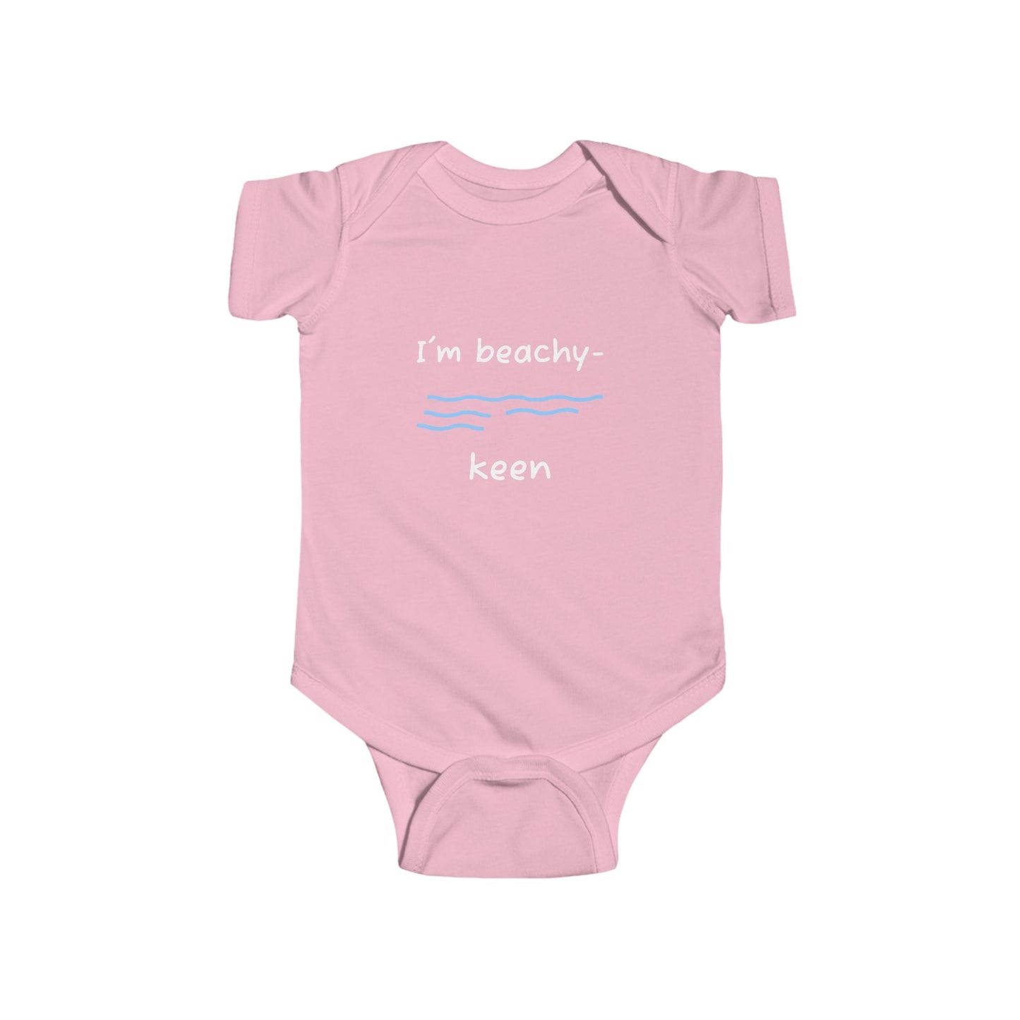 "I'm Beachy-Keen" Infant Bodysuit - Cute Summer Outfit for Babies